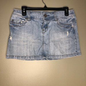 American Eagle Denim Mini Skirt